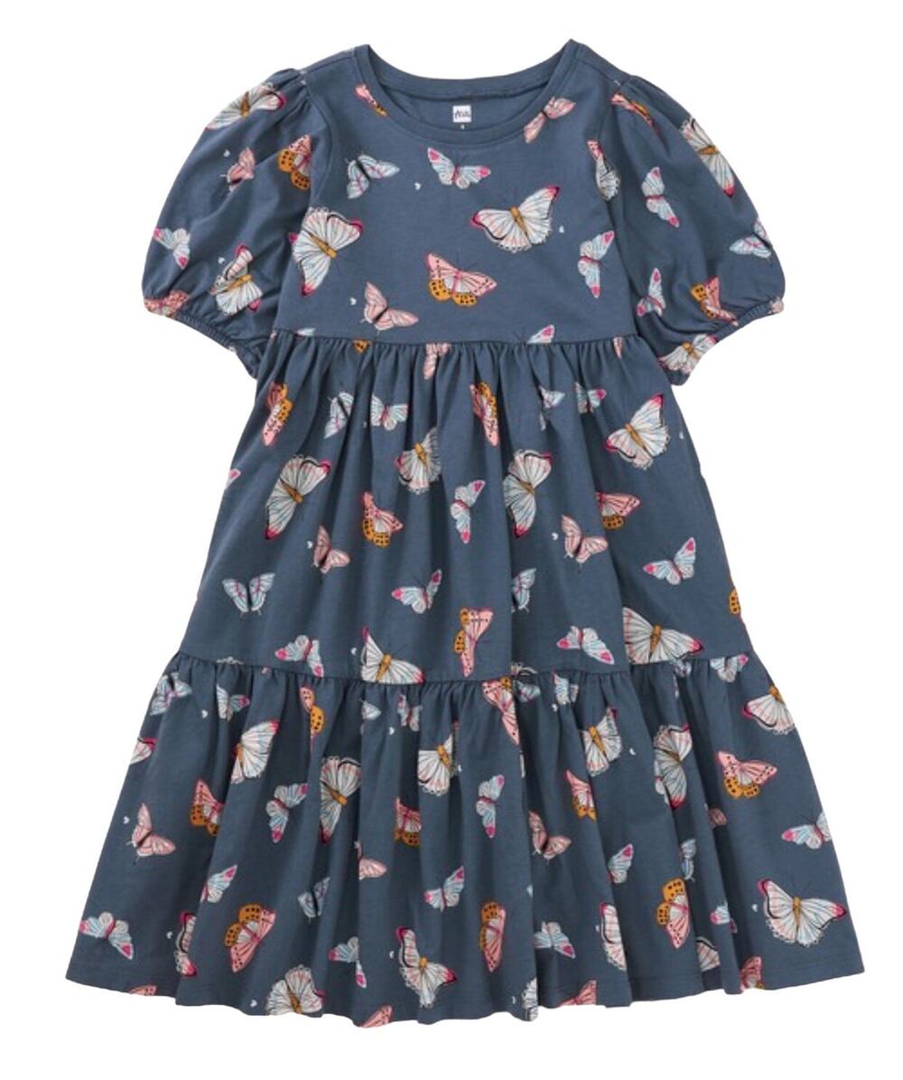 Tea Collection NWT Flowy Tiered Midi Dress. Merry Mariposas